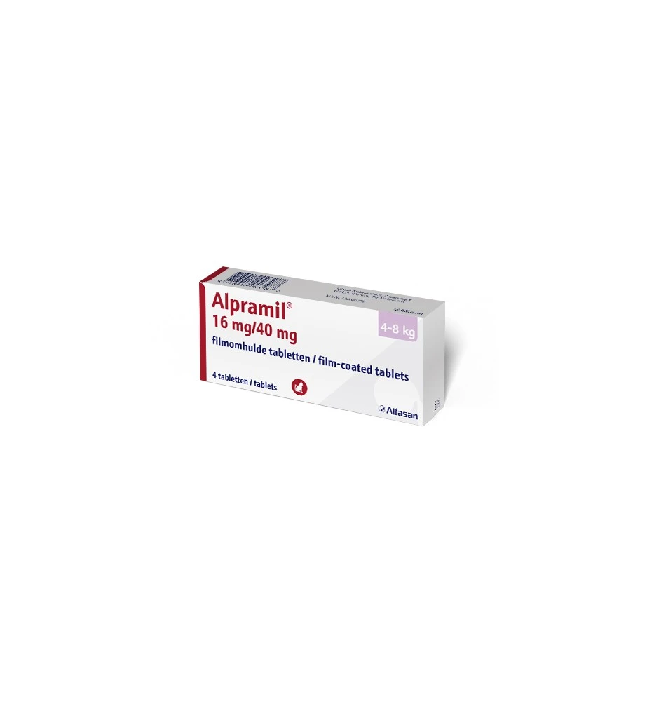 Alpramil Kat 16 Mg / 40 Mg (4 T/m 8 Kg) 1 Alpramil Kat 16 Mg / 40 Mg (4 T/m 8 Kg)