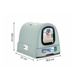 Beeztees Curver Kattenbak Lichtblauw 9 Beeztees Curver Kattenbak Lichtblauw -Dierenwinkel curver kattenbak lichtblauw 4