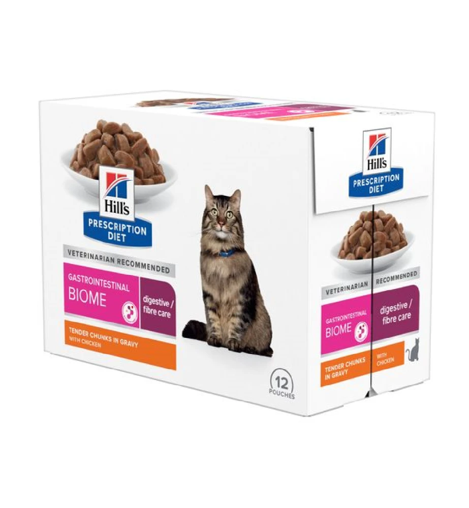 Hill's Prescription Diet Gastrointestinal Biome Met Kip - 12 X 85 Gram 2 Hill's Prescription Diet Gastrointestinal Biome Met Kip - 12 X 85 Gram - Afbeelding 2