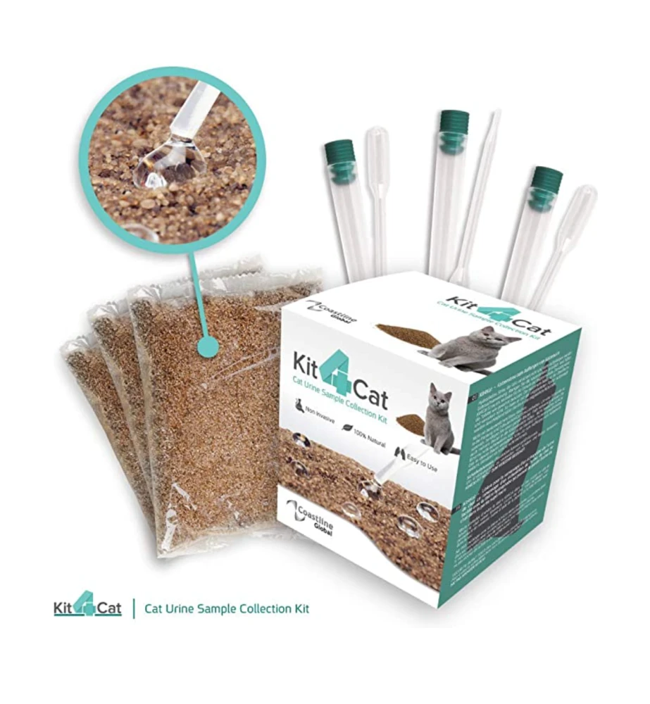 Kit 4 Cat Urineopvangset - 3 X 300 Gram 1 Kit 4 Cat Urineopvangset - 3 X 300 Gram