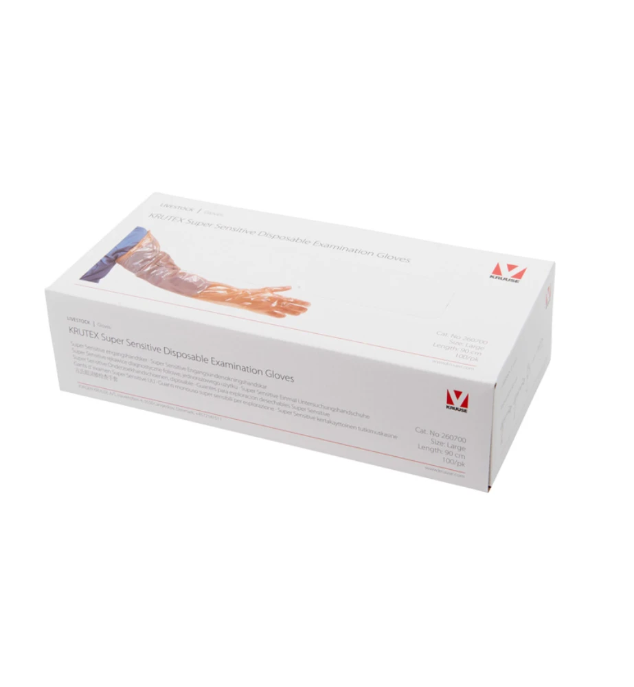 Krutex Onderzoekshandschoen Sensitive - 100 Stuks 3 Krutex Onderzoekshandschoen Sensitive - 100 Stuks - Afbeelding 3