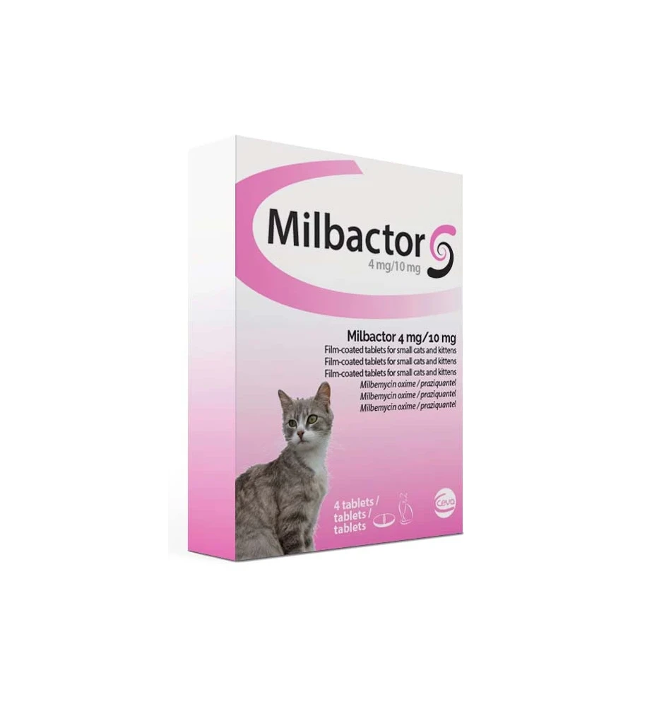 Milbactor Kleine Kat / Kitten (- 2kg) 1 Milbactor Kleine Kat / Kitten (- 2kg)