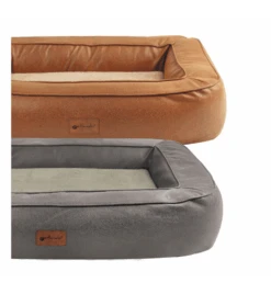 Petlando Orthopedische Ligmand Lissabon - Grijs (Stone) -Dierenwinkel petlando orthopedische ligmand lissabon grijs stone 2