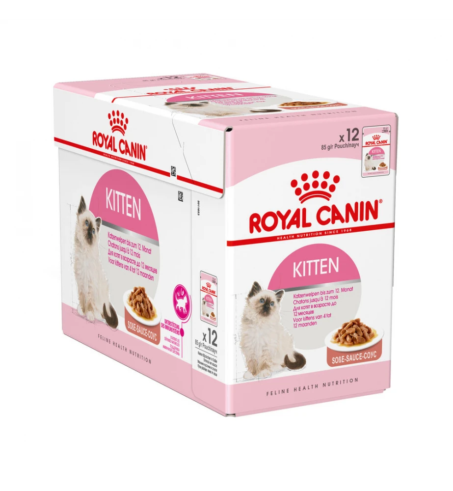 Royal Canin Kitten Portie Morsels In Gravy - 12 X 85 Gram 2 Royal Canin Kitten Portie Morsels In Gravy - 12 X 85 Gram - Afbeelding 2