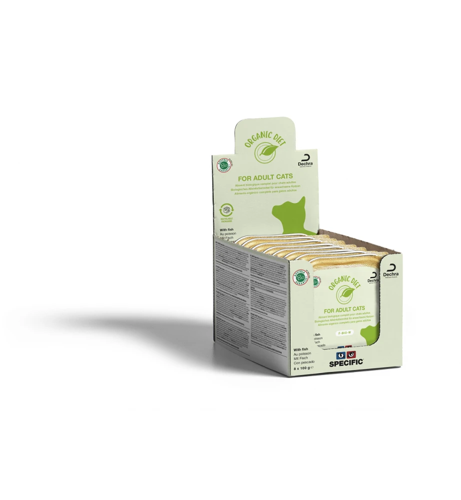 Specific Organic Fish F-BIO-W - 8 X 100 Gram 2 Specific Organic Fish F-BIO-W - 8 X 100 Gram - Afbeelding 2