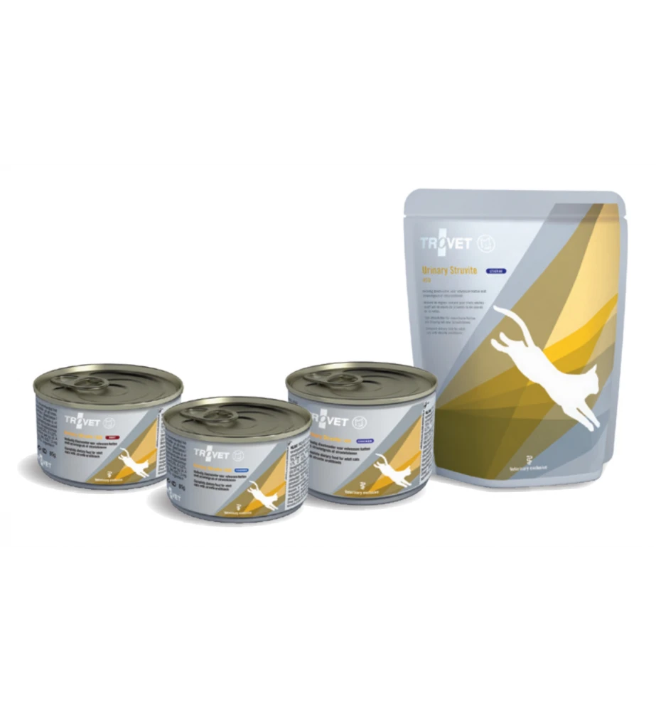 Trovet Urinary Struvite ASD Pouch Chicken - 12 X 85 Gram 2 Trovet Urinary Struvite ASD Pouch Chicken - 12 X 85 Gram - Afbeelding 2