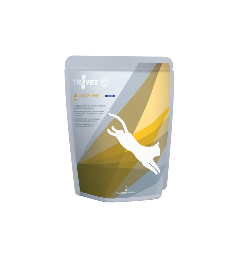 Trovet Urinary Struvite ASD Pouch Chicken - 12 X 85 Gram 1 Trovet Urinary Struvite ASD Pouch Chicken - 12 X 85 Gram