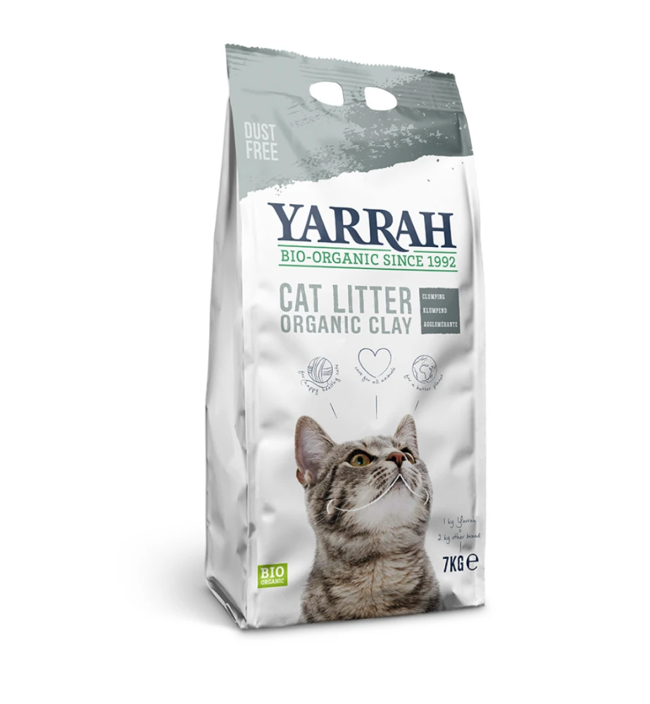 Yarrah Biologische Kattenbakvulling - 7 KG 2 Yarrah Biologische Kattenbakvulling - 7 KG - Afbeelding 2